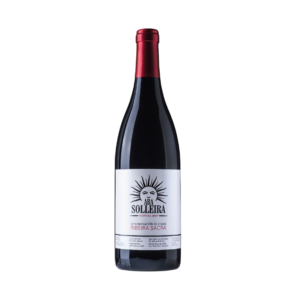 Aba Solleira, Mencía Ribeira Sacra 2017, Bottiglia 750 ml